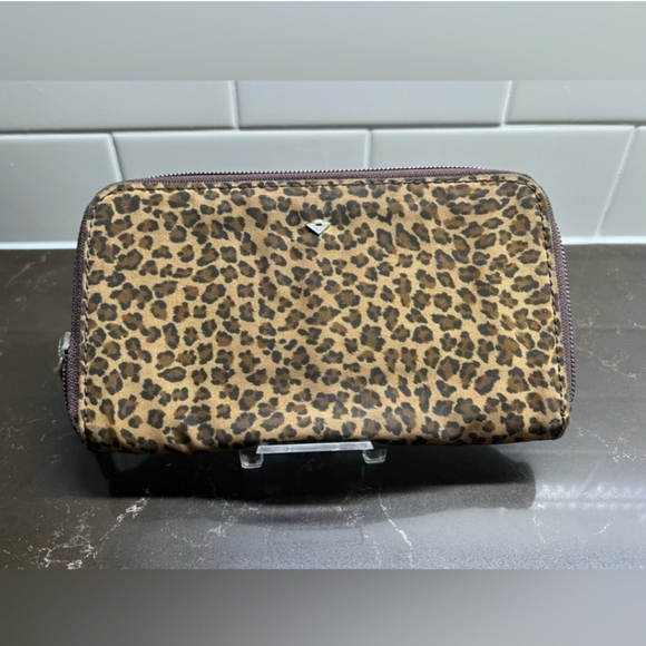 Vintage Rare Bottega Venetia Leopard Print Wallet - Picture 3 of 10
